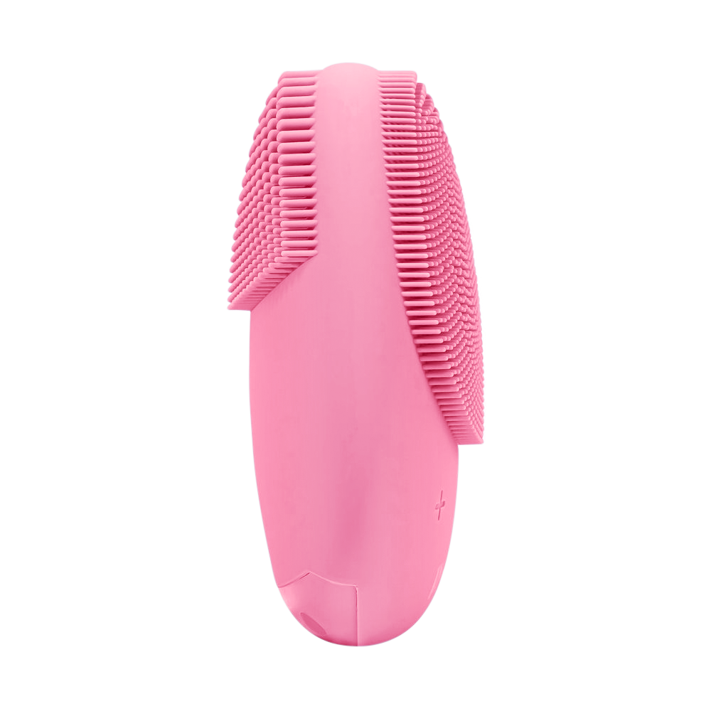 Silicone face scrubber, side view